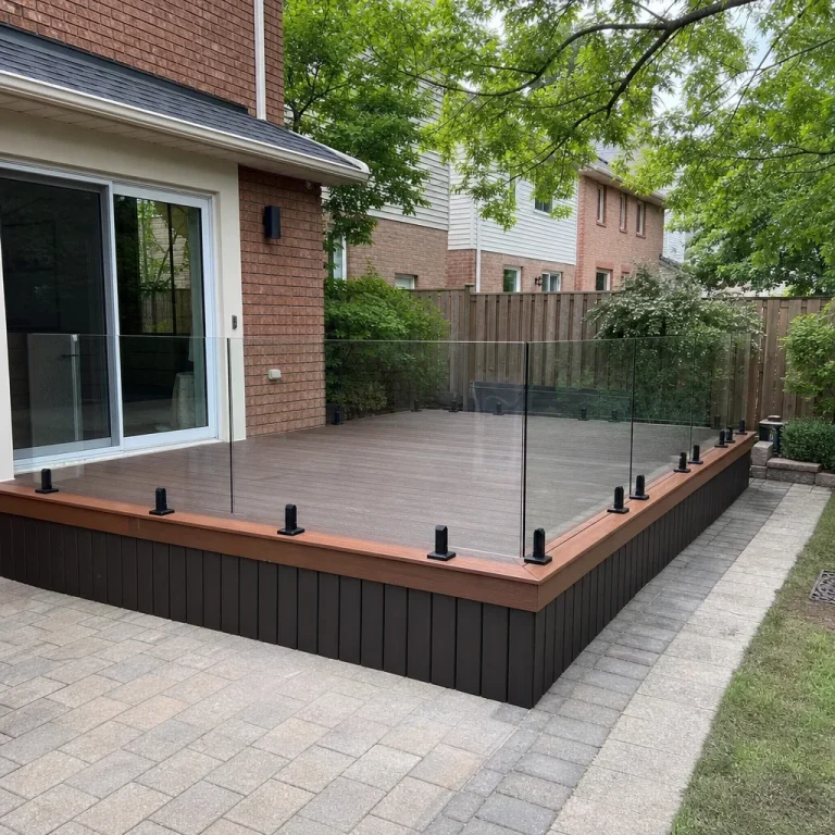 Deck Glass Railings1 Gallery