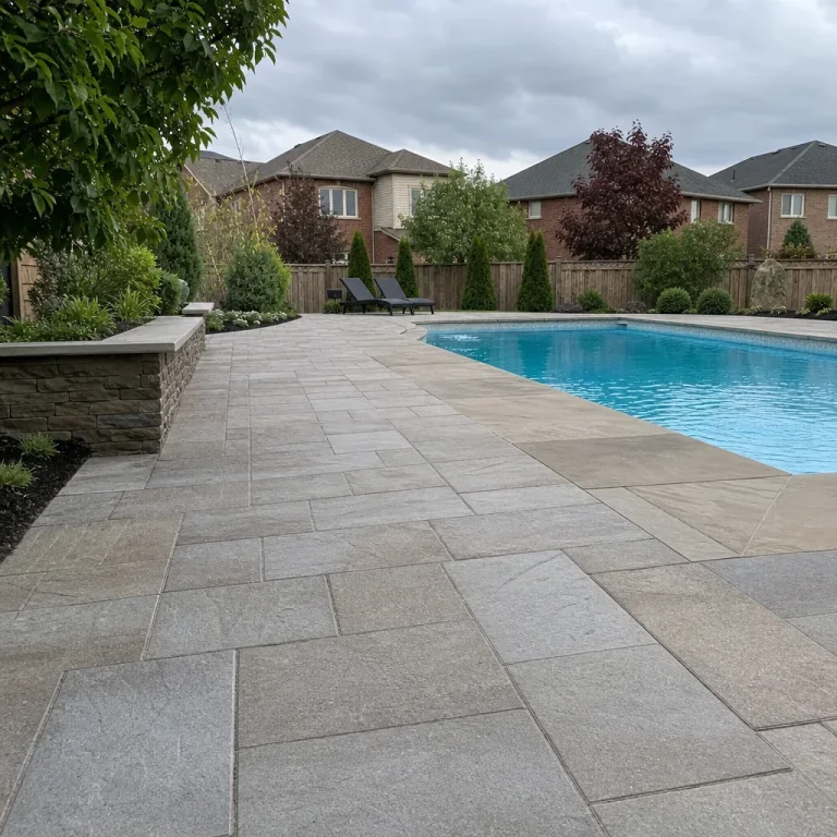 Natural Stone Pool Deck3 Gallery